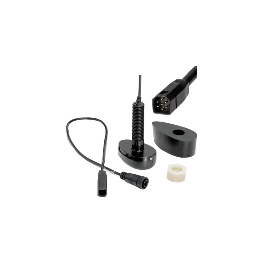 Humminbird XPTH 9 HW T Plastic Thru Hull Transducer - Dual Spectrum CHIRP - HUM7102791